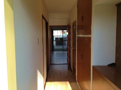 賃貸マンション　２ＤＫ　１階角部屋　猫飼育可　松山市福音寺町